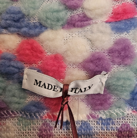 NWT Carla Giannini pom pom wool jacket - one size - Picture 12 of 14